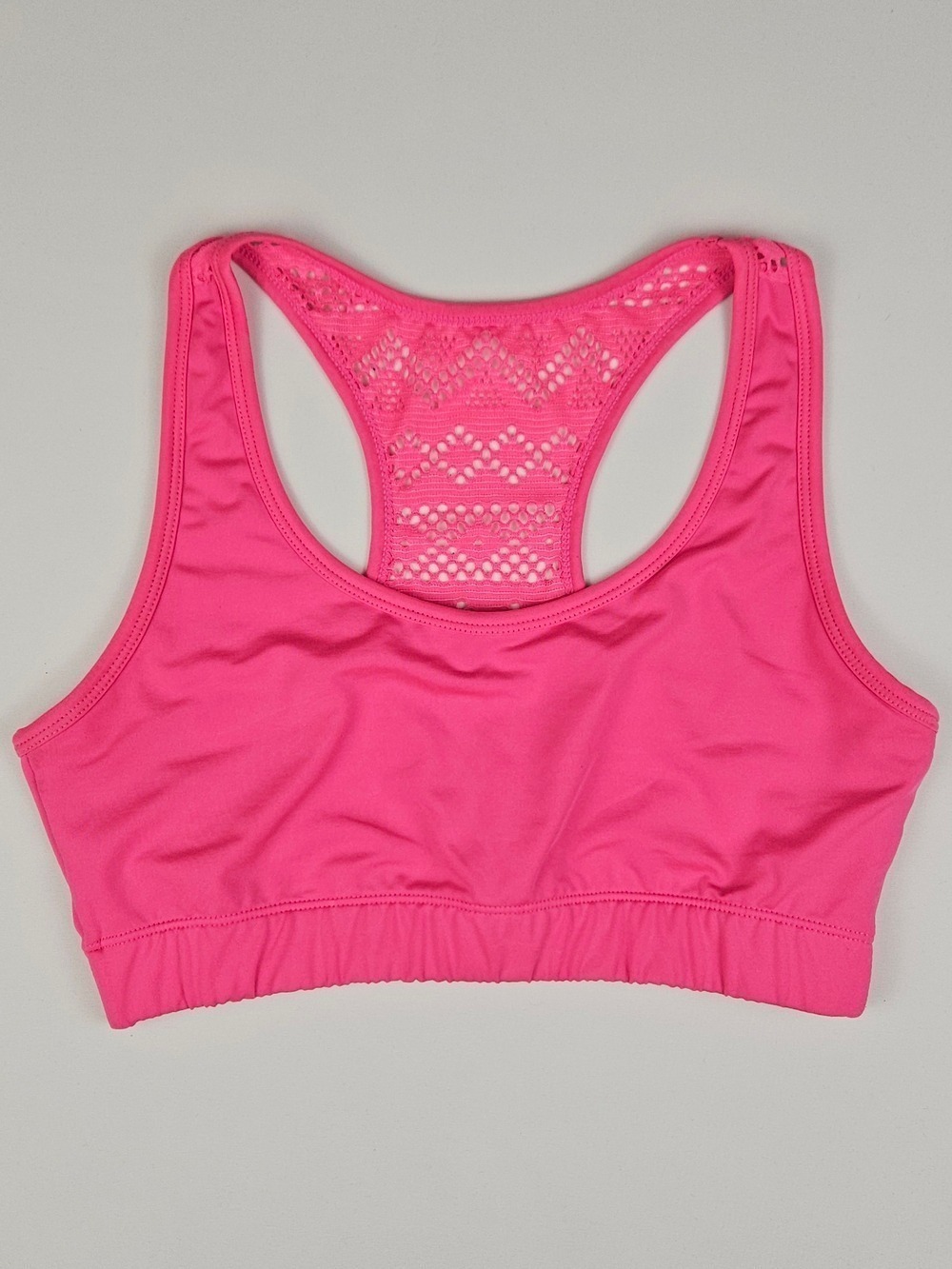5/$25 Zyia Active Hot Pink Bomber Sports Bra Medium